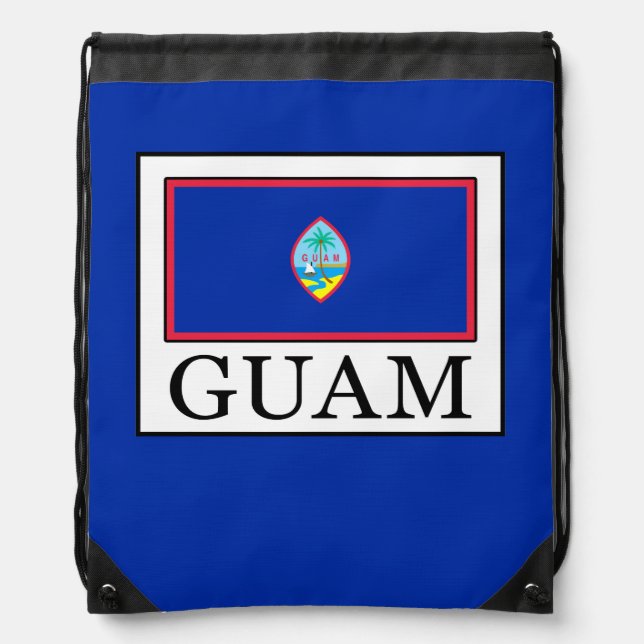 Guam Drawstring Bag (Front)