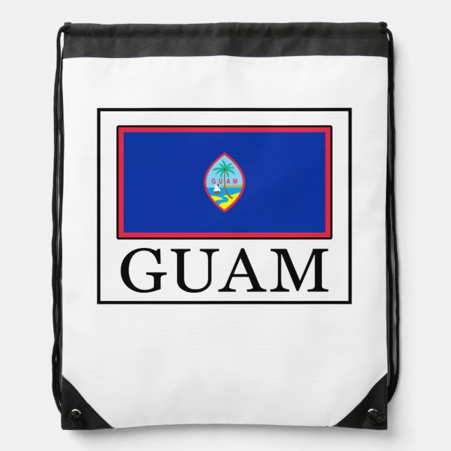 Guam Drawstring Bag (Front)
