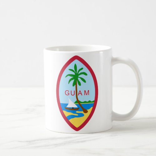 GUAM _ emblemflagcoat of armssymbol Coffee Mug