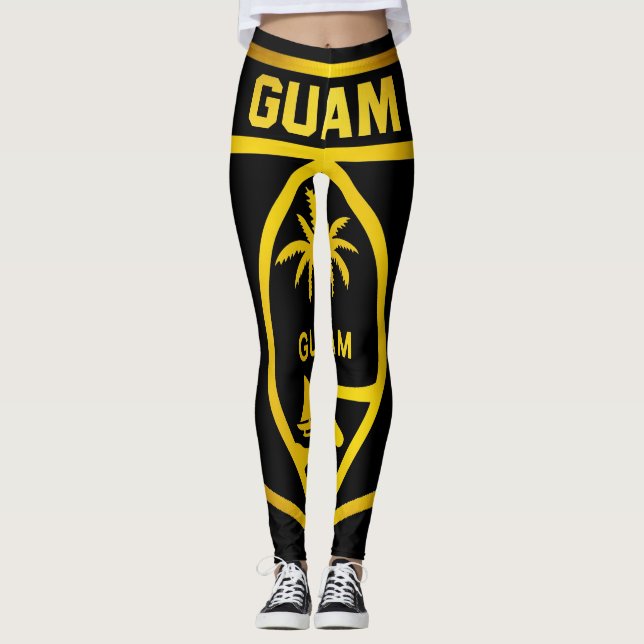 Guam Emblem Leggings (Front)