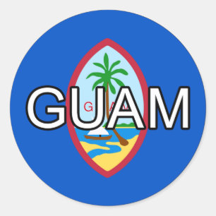 Guam Euro Sticker