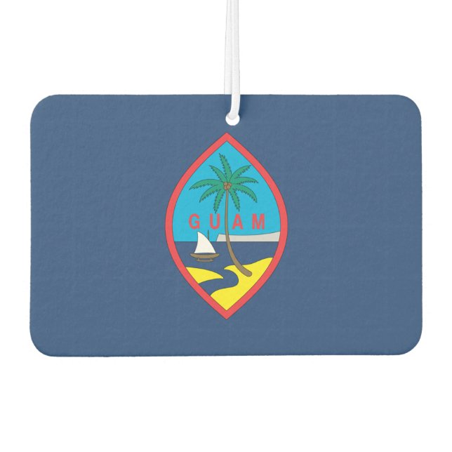 GUAM Flag - Air Freshener (Front)