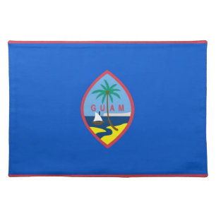 Guam Flag American MoJo Placemat