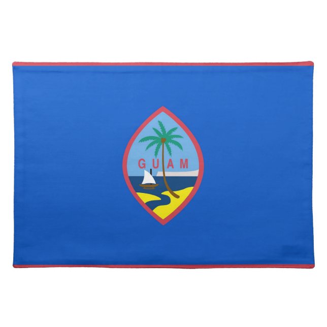 Guam Flag American MoJo Placemat (Front)
