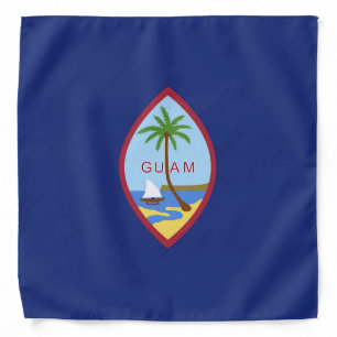 Guam flag bandana