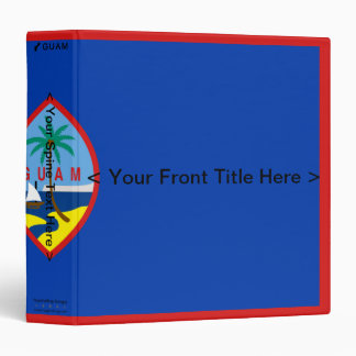 Guam Flag Binder