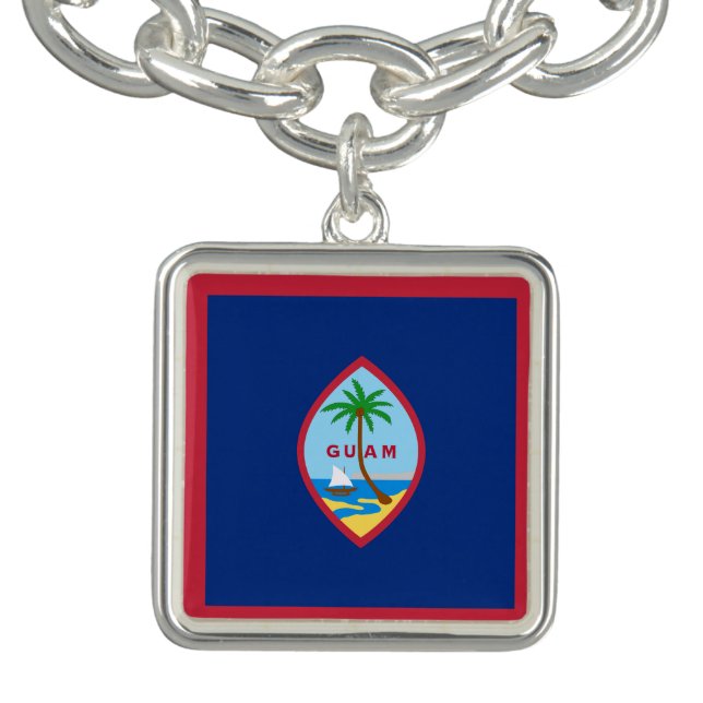 Guam Flag Bracelet (Design)