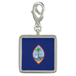 Guam flag charm