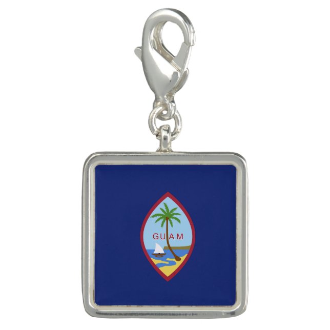 Guam flag charm (Front)