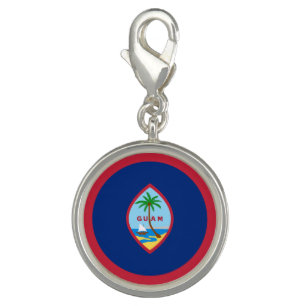 Guam Flag Charm