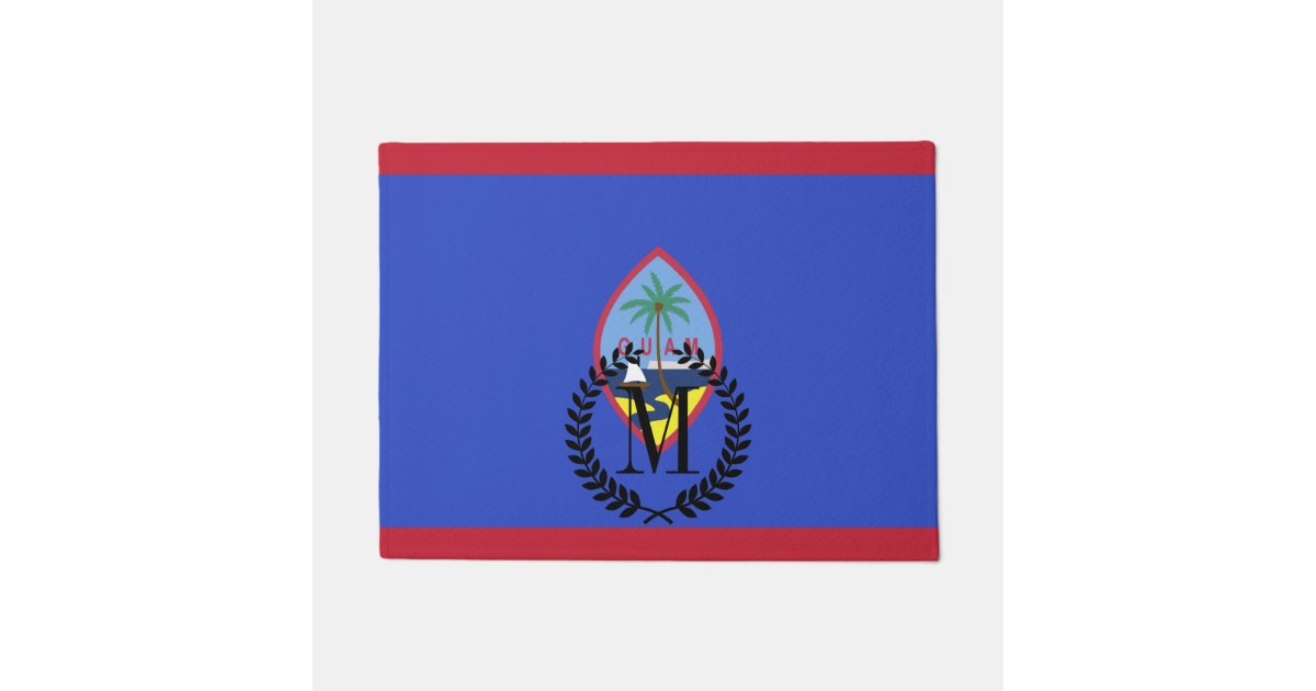 Download Guam Flag Doormat | Zazzle.com