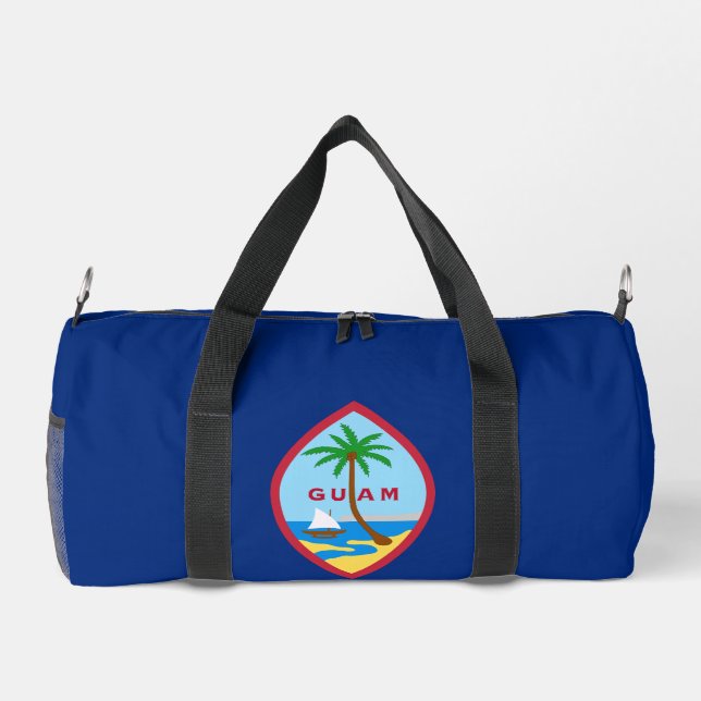 Guam Flag Duffle Bag (Back)