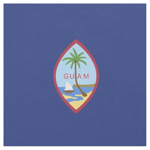 Guam flag fabric