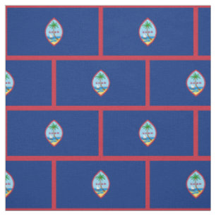 Guam Flag Fabric