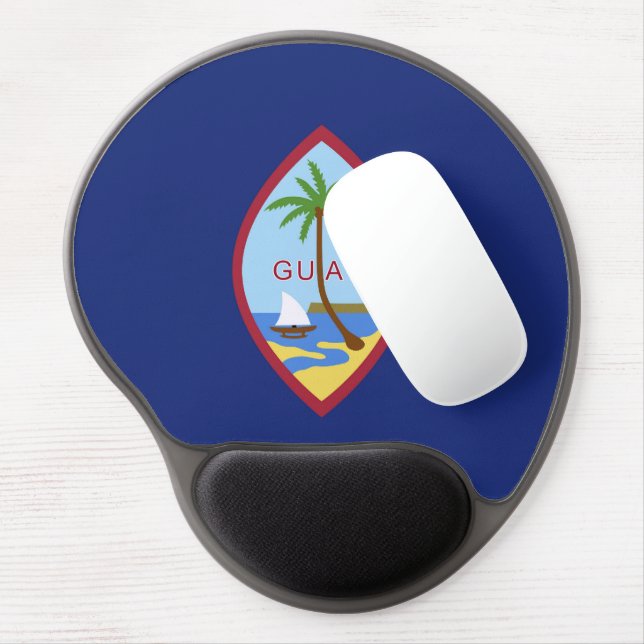 Guam flag gel mouse pad (Left Side)