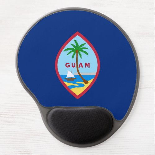 Guam Flag Gel Mouse Pad