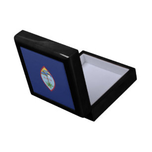 Guam flag gift box