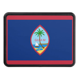 Guam flag hitch cover