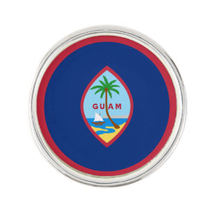 Guam Flag Lapel Pin