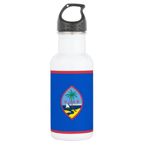 Guam Flag Liberty Bottle