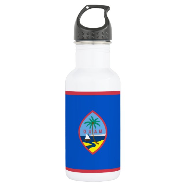 Guam Flag Liberty Bottle (Front)