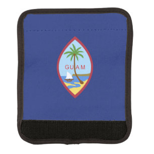 Guam flag luggage handle wrap