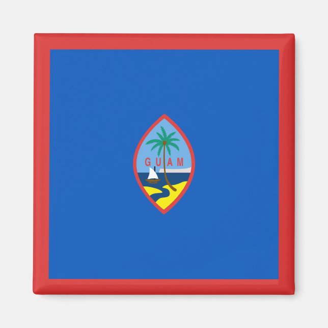 Guam Flag Magnet (Front)