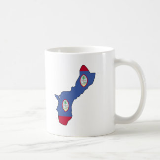 Guam flag map coffee mug