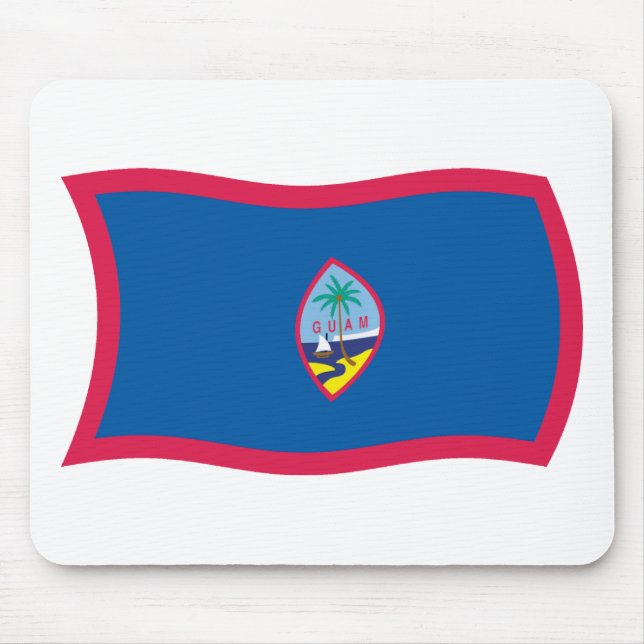 Guam Flag Mousepad (Front)