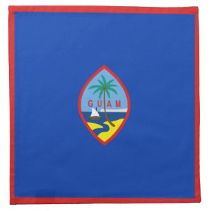 Guam Flag Napkin