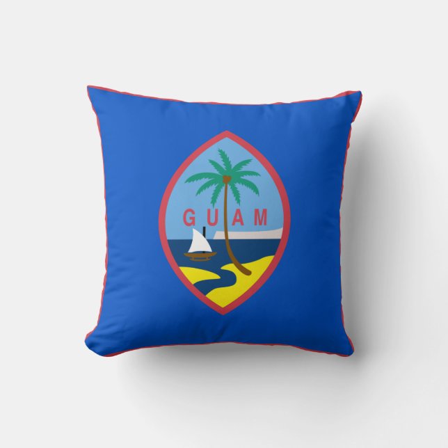 Guam Flag pillow (Front)
