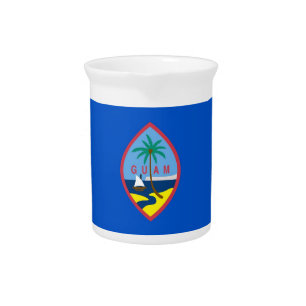 Guam Flag Pitcher