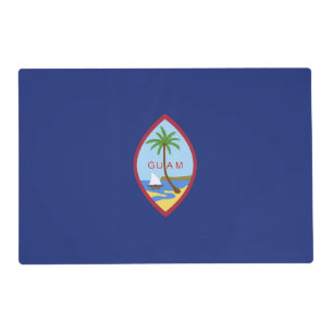 Guam flag placemat