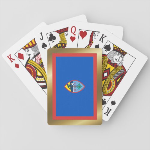Guam Flag Playing Cards