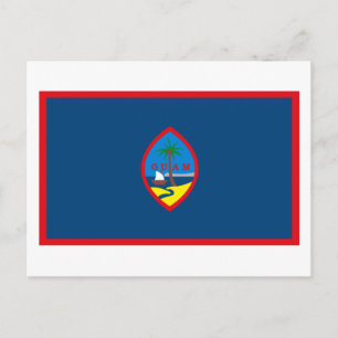 Guam Flag Postcard