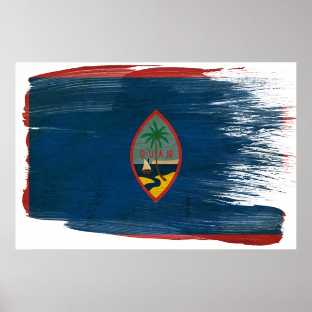 Guam Flag Posters (Front)