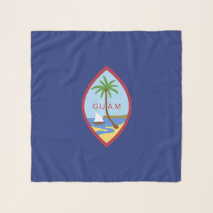 Guam flag scarf