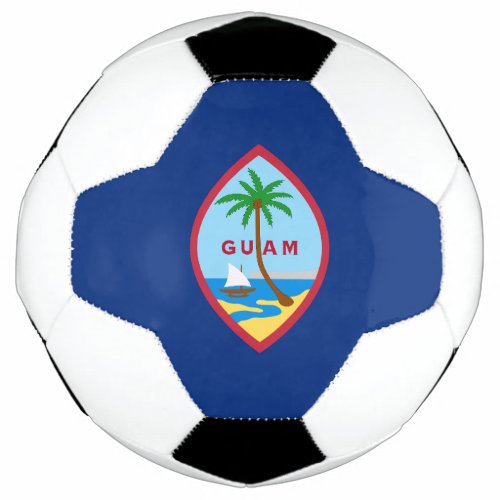 Guam Flag Soccer Ball