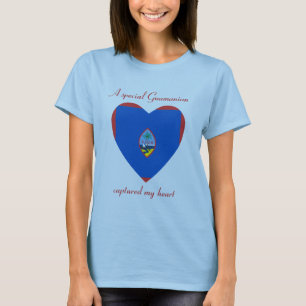 Guam Flag Sweetheart T-Shirt