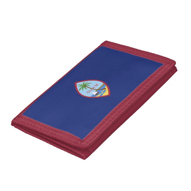 Guam flag tri-fold wallet (Bottom)