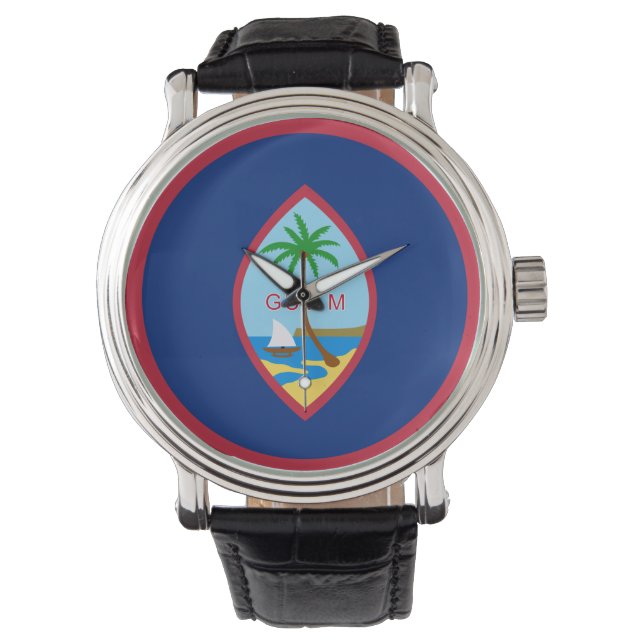 Guam flag  watch (Front)