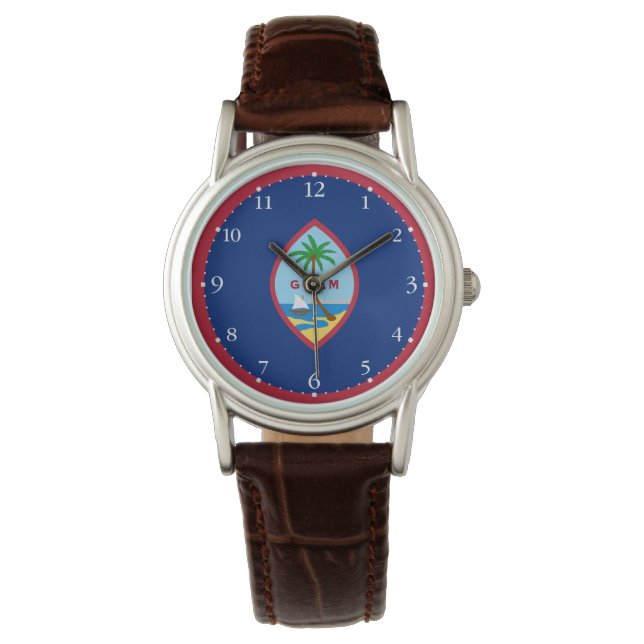 Guam Flag Watch (Front)
