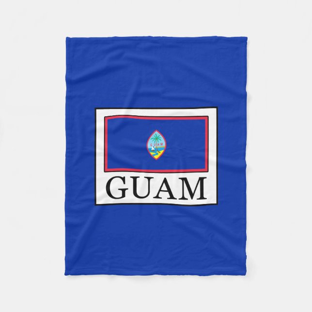Guam Fleece Blanket (Front)
