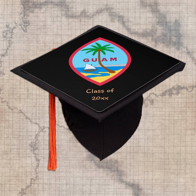 Guam Graduate & Guamanian students / University Graduation Cap Topper (Creator Uploaded)