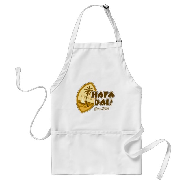 Guam Hafa Dai Adult Apron (Front)