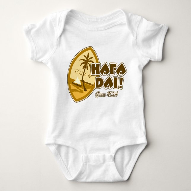 Guam Hafa Dai Baby Bodysuit (Front)