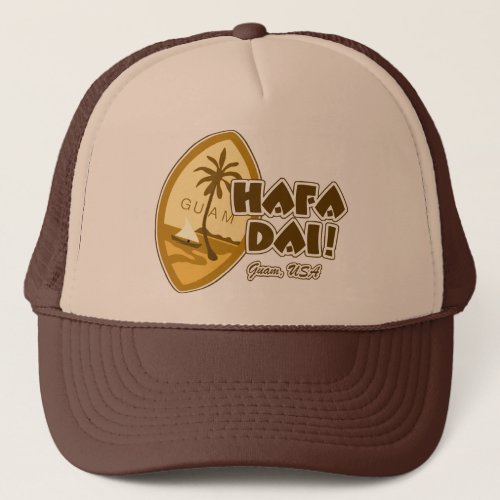 Guam Hafa Dai Trucker Hat