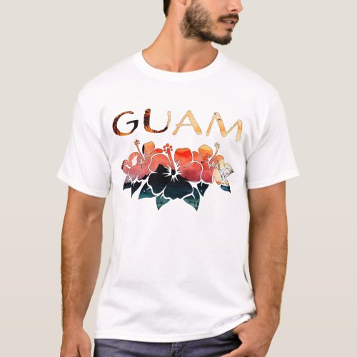 Guam Hibiscus T_Shirt