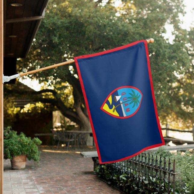 Guam House Flag (In SItu)