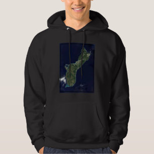 Guam Island Aerial Photograph Hoodie
